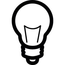Disegno da colorare: Lampadina (Oggetti) #119391 - Pagine da Colorare Stampabili Gratuite