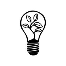 Disegno da colorare: Lampadina (Oggetti) #119416 - Pagine da Colorare Stampabili Gratuite