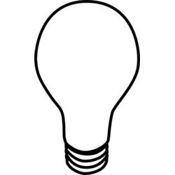 Disegno da colorare: Lampadina (Oggetti) #119450 - Pagine da Colorare Stampabili Gratuite
