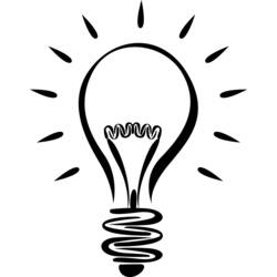 Disegno da colorare: Lampadina (Oggetti) #119452 - Pagine da Colorare Stampabili Gratuite
