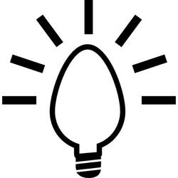 Disegno da colorare: Lampadina (Oggetti) #119467 - Pagine da Colorare Stampabili Gratuite