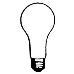 Disegno da colorare: Lampadina (Oggetti) #119470 - Pagine da Colorare Stampabili Gratuite