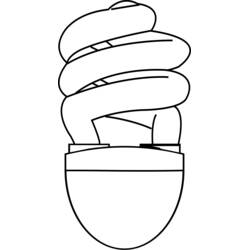 Disegno da colorare: Lampadina (Oggetti) #119518 - Pagine da Colorare Stampabili Gratuite