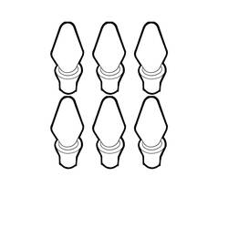 Disegno da colorare: Lampadina (Oggetti) #119536 - Pagine da Colorare Stampabili Gratuite