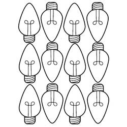Disegno da colorare: Lampadina (Oggetti) #119618 - Pagine da Colorare Stampabili Gratuite