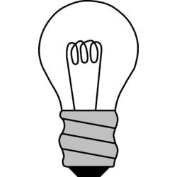 Disegno da colorare: Lampadina elettrica (Oggetti) #119376 - Pagine da Colorare Stampabili Gratuite