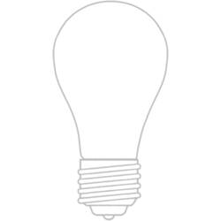 Disegno da colorare: Lampadina elettrica (Oggetti) #119544 - Pagine da Colorare Stampabili Gratuite