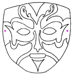 Disegno da colorare: Maschera (Oggetti) #120760 - Pagine da Colorare Stampabili Gratuite