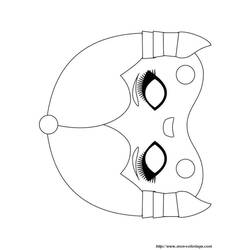 Disegno da colorare: Maschera (Oggetti) #120851 - Pagine da Colorare Stampabili Gratuite