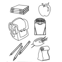 Disegno da colorare: Materiale Scolastico (Oggetti) #118265 - Pagine da Colorare Stampabili Gratuite