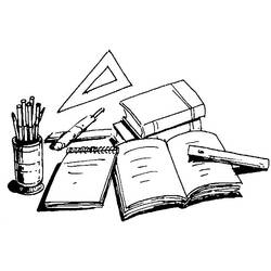 Disegno da colorare: Materiale Scolastico (Oggetti) #118270 - Pagine da Colorare Stampabili Gratuite