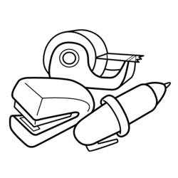 Disegno da colorare: Materiale Scolastico (Oggetti) #118272 - Pagine da Colorare Stampabili Gratuite