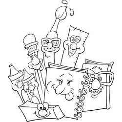 Disegno da colorare: Materiale Scolastico (Oggetti) #118279 - Pagine da Colorare Stampabili Gratuite
