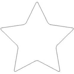 Disegno da colorare: stella dello sceriffo (Oggetti) #118686 - Pagine da Colorare Stampabili Gratuite