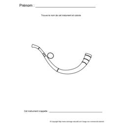 Disegno da colorare: Strumenti musicali (Oggetti) #167356 - Pagine da Colorare Stampabili Gratuite