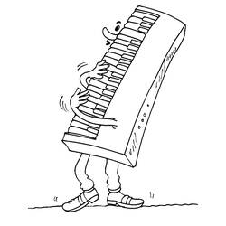 Disegno da colorare: Strumenti musicali (Oggetti) #167412 - Pagine da Colorare Stampabili Gratuite