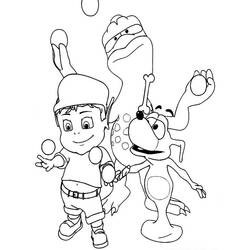 Disegni da colorare: Adiboo - Pagine da Colorare Stampabili Gratuite