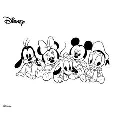 Disegni da colorare: Baby Disney - Pagine da Colorare Stampabili Gratuite