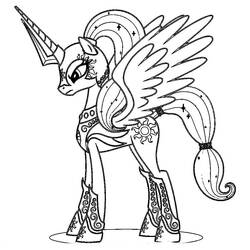 Disegni da colorare: Celestia - Pagine da Colorare Stampabili Gratuite