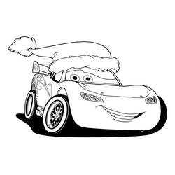 Disegni da colorare: Flash McQueen - Pagine da Colorare Stampabili Gratuite