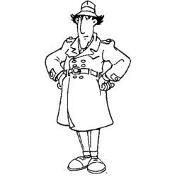 Disegni da colorare: Gadget Inspector - Pagine da Colorare Stampabili Gratuite