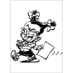 Disegni da colorare: Little Spirou - Pagine da Colorare Stampabili Gratuite