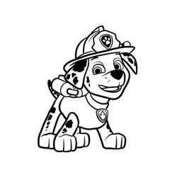 Disegni da colorare: Marcus PAW Patrol - Pagine da Colorare Stampabili Gratuite