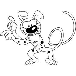 Disegni da colorare: Marsupilami - Pagine da Colorare Stampabili Gratuite