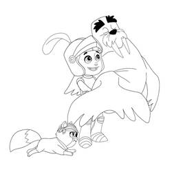 Disegni da colorare: Maurice PAW Patrol - Pagine da Colorare Stampabili Gratuite