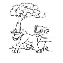 Disegni da colorare: Nala - Pagine da Colorare Stampabili Gratuite
