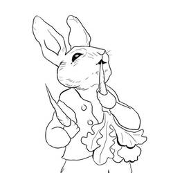 Disegni da colorare: Peter Rabbit - Pagine da Colorare Stampabili Gratuite