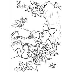 Disegni da colorare: Piglet - Pagine da Colorare Stampabili Gratuite