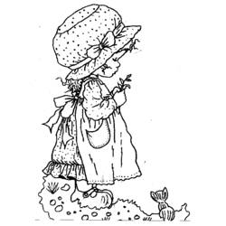 Disegni da colorare: Sarah Kay - Pagine da Colorare Stampabili Gratuite