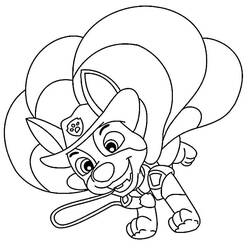 Disegni da colorare: Tracker PAW Patrol - Pagine da Colorare Stampabili Gratuite