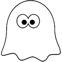 Disegni da colorare: Fantasma - Pagine da Colorare Stampabili Gratuite