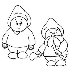 Disegni da colorare: Gnomo - Pagine da Colorare Stampabili Gratuite