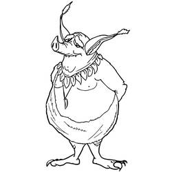 Disegni da colorare: Goblin - Pagine da Colorare Stampabili Gratuite