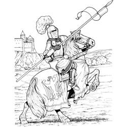 Disegni da colorare: Middle Ages - Pagine da Colorare Stampabili Gratuite