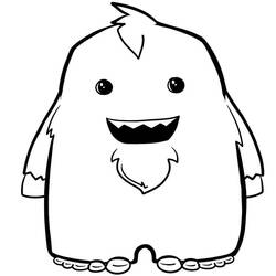Disegni da colorare: Mostro - Pagine da Colorare Stampabili Gratuite