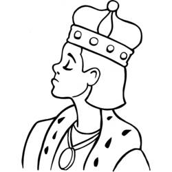Disegni da colorare: Re - Pagine da Colorare Stampabili Gratuite