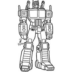 Disegni da colorare: Robot - Pagine da Colorare Stampabili Gratuite