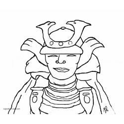 Disegno da colorare: Samurai (Personaggi Fantasy e Avventura) #107267 - Pagine da Colorare Stampabili Gratuite