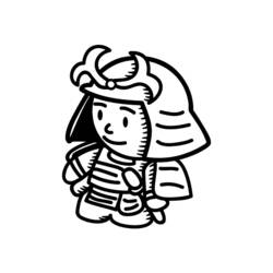 Disegno da colorare: Samurai (Personaggi Fantasy e Avventura) #107299 - Pagine da Colorare Stampabili Gratuite