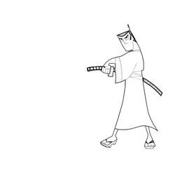Disegno da colorare: Samurai (Personaggi Fantasy e Avventura) #107350 - Pagine da Colorare Stampabili Gratuite