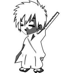Disegno da colorare: Samurai (Personaggi Fantasy e Avventura) #107382 - Pagine da Colorare Stampabili Gratuite