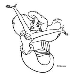 Disegno da colorare: Sirena (Personaggi Fantasy e Avventura) #147180 - Pagine da Colorare Stampabili Gratuite
