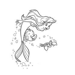 Disegno da colorare: Sirena (Personaggi Fantasy e Avventura) #147188 - Pagine da Colorare Stampabili Gratuite
