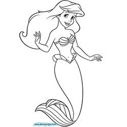 Disegno da colorare: Sirena (Personaggi Fantasy e Avventura) #147300 - Pagine da Colorare Stampabili Gratuite