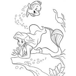 Disegno da colorare: Sirena (Personaggi Fantasy e Avventura) #147406 - Pagine da Colorare Stampabili Gratuite