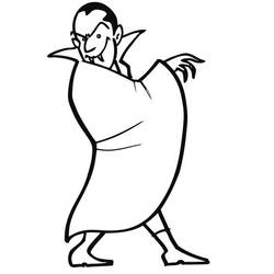 Disegno da colorare: Vampiro (Personaggi Fantasy e Avventura) #85943 - Pagine da Colorare Stampabili Gratuite